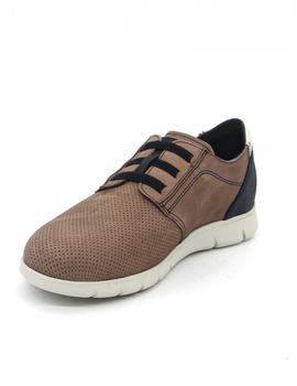 Zapatos Pitillos 4621 taupe/marino para hombre