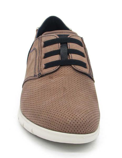 Zapatos Pitillos taupe/marino para hombre