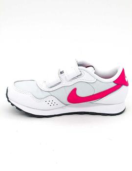 Deportivas Nike CN 8559 plata/rosa para niña