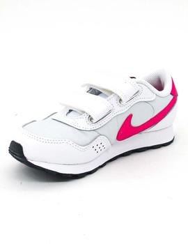 Deportivas Nike CN 8559 plata/rosa para niña