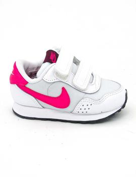 Deportivas Nike CN 8560 plata/rosa para niña