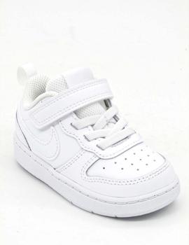 Deportivo Nike BQ5453(100) blanco elásticos