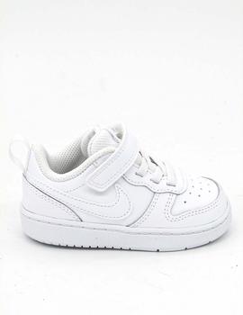 Deportivo Nike BQ5453(100) blanco elásticos