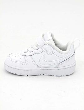 Deportivo Nike BQ5453(100) blanco elásticos