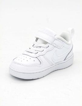 Deportivo Nike BQ5453(100) blanco elásticos