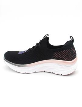 Deportivo Skechers 149366/BKRG  negro/rosa  mujer