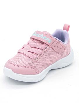 Zapatilla Skechers 302885/PKLV rosa para niña