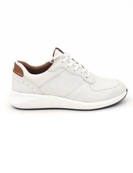 Zapato Clarks Un Rio Sprint blanco para mujer