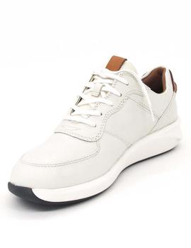 Zapato Clarks Un Rio Sprint blanco para mujer