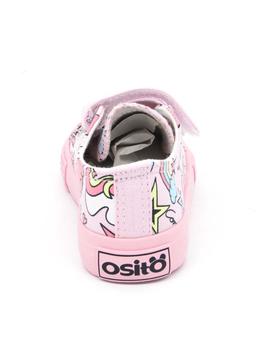 Deportivas Osito 14157 rosas para niña