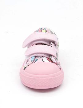 Zapatilla Osito 14157 rosas para niña