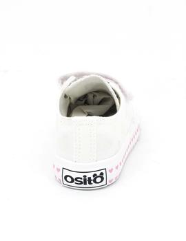Zapatilla Osito14158 blancas para niña