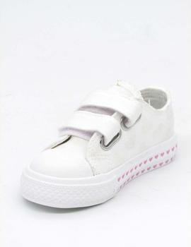 Zapatilla Osito14158 blancas para niña