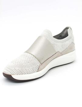 Deportivo Clarks Knit blanco para mujer