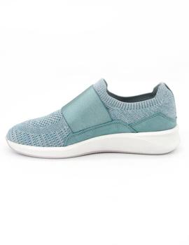 Deportivo Clarks Un Rio Knit turquesa para mujer