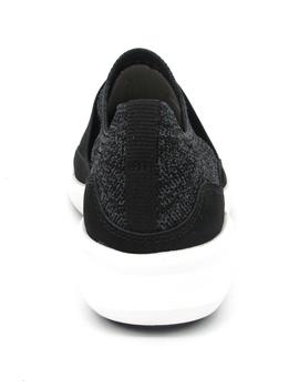 Deportivo Clarks Un Rio Knit negro para mujer