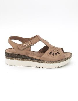 Sandalia Manlisa S206-3001 taupe para mujer