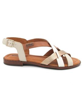 Sandalia Algar WOX-0556C3 beige para mujer