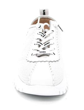 Zapato deportivo Wonders A-2424 blanco para mujer