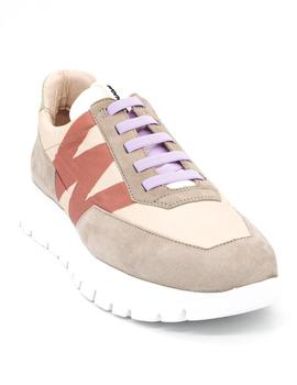 Zapato Deportivo Wonders A-2222  beige/taupe mujer