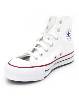 Loneta Converse 272856C  blanco plataforma mujer