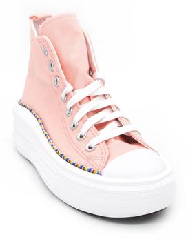 Loneta Converse 272853C rosa plataforma mujer