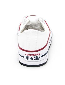 Loneta Converse 372832C blanco plataforma niña