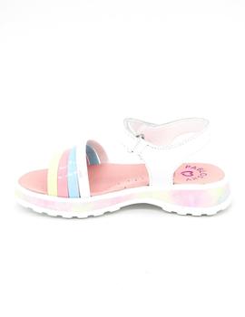 Sandalia Pablosky 412509 charol multicolor niña