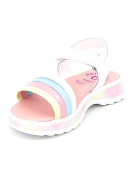 Sandalia Pablosky 412509 charol multicolor niña