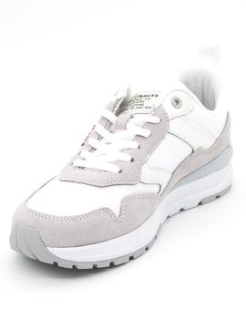Deportivo Levis Sneakers blanco / gris para mujer