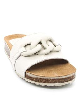 Sandalia Claudia Eva beige para mujer