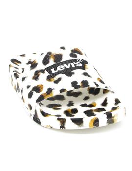 Chanclas Levis June Leopardo