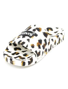 Chanclas Levis June Leopardo