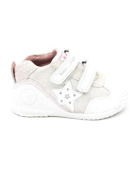 Deportivas Biomecanics 222119-B blancas para niña