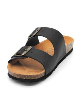Sandalia Autenti 3195 negra para hombre