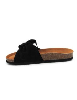 Sandalia Autenti 12299 negra para mujer