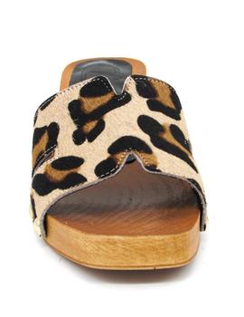 Zueco Claudia 19-Sarri leopardo para mujer