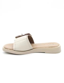 Sandalia Claudia Martina beige para mujer