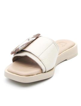 Sandalia Claudia Martina beige para mujer