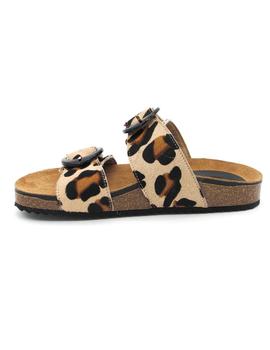 Sandalia Claudia Adirane leopardo para mujer