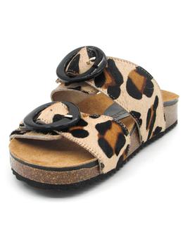 Sandalia Claudia Adirane leopardo para mujer