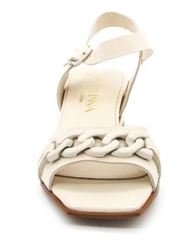 Sandalia Marlinna 27202 beige tacon para mujer