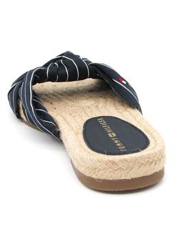 Sandalias Tommy FWOFW06529 marina para mujer