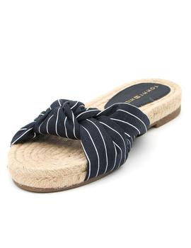 Sandalias Tommy FWOFW06529 marina para mujer