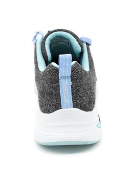 Zapatilla Skechers 149414 gris/turquesa para mujer