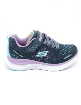 Deportivo Skechers 302393L/GYMT gris/multicolor