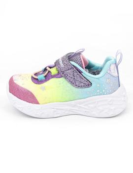 Zapatilla Skechers 302681N/PRMT  multicolor niña