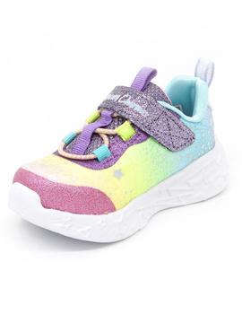 Deportivas Skechers 302681N/PRMT  multicolor niña