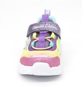 Deportivas Skechers 302681N/PRMT  multicolor niña