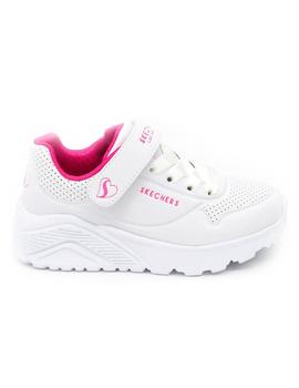 Deportivo Skechers 310451L/WHP blanco para niña